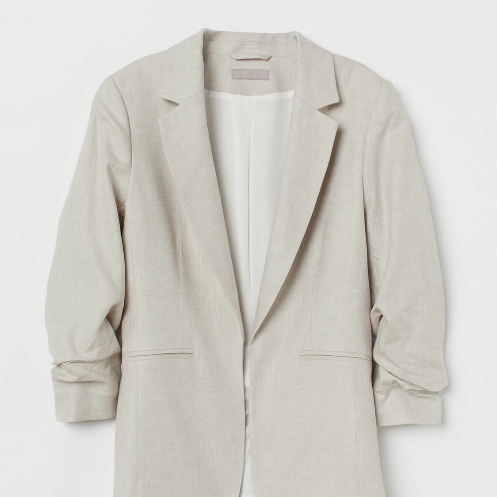H&M Light Beige Women's lightweight Blazer